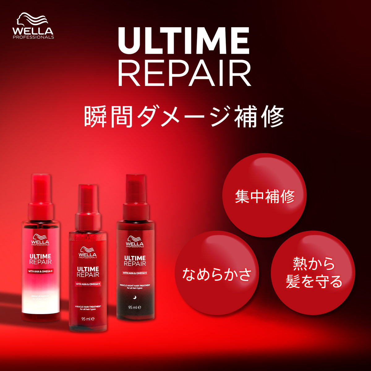Ultime Repair Miracle Hair Treatment 95ml