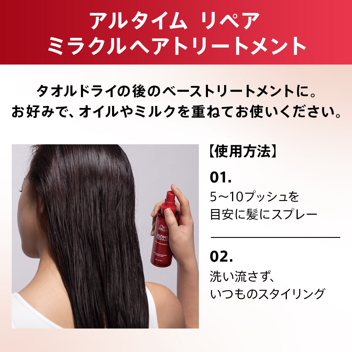 Ultime Repair Miracle Hair Treatment 95ml